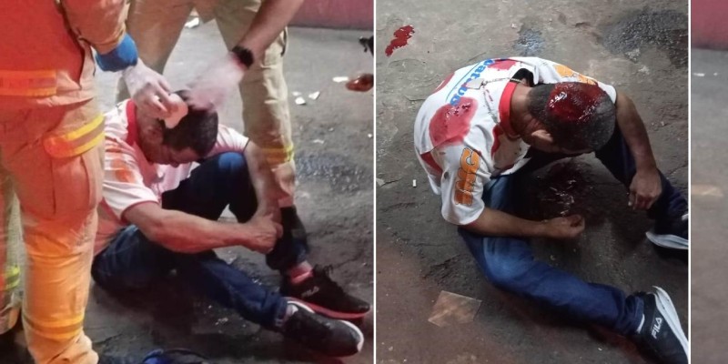 Siate socorre vítima de agressão no Porto Meira
