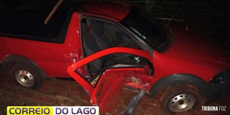 Acidente na PR-495 deixa três pessoas feridas em Missal