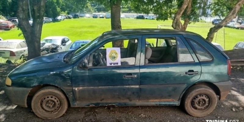Polícia Militar recupera veículo furtado no mês de outubro