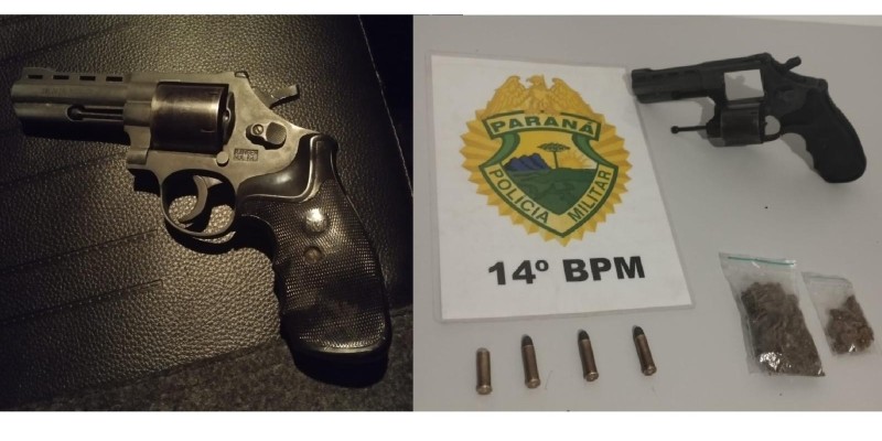 ROTAM prende homem com revolver 38 no Bairro Jardim América