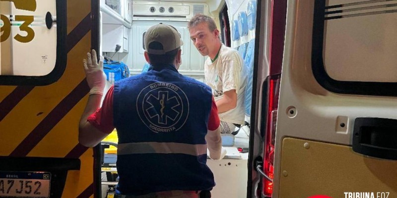 Siate socorre homem que foi agredido no Bairro Lagoa Dourada 