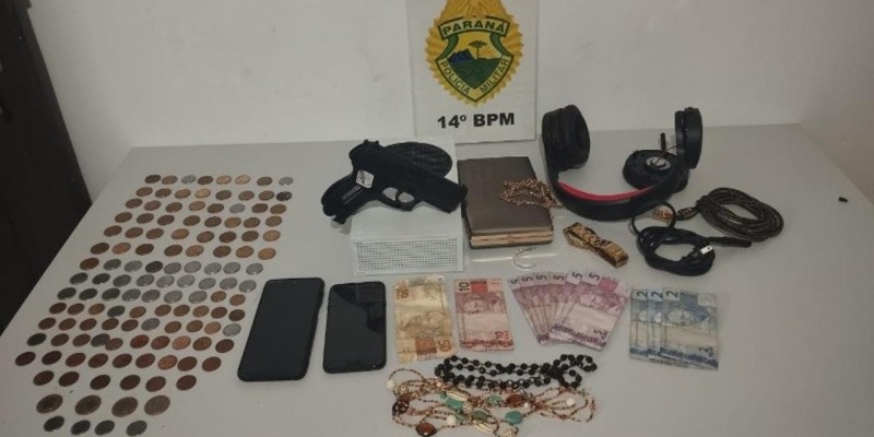 PM prende autores de roubo em flagrante na Vila Yolanda