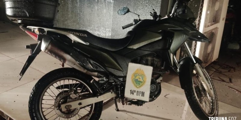 Polícia Militar recupera motocicleta furtada no Jardim Alice