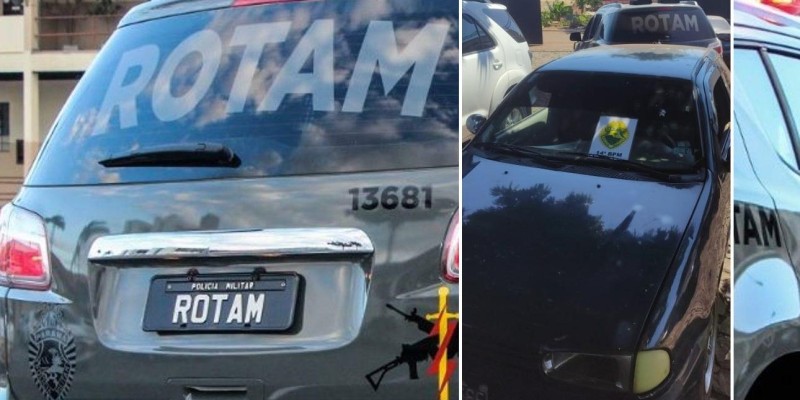 ROTAM recupera veículo argentino roubado no Jardim Jupira