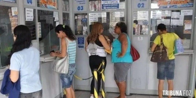 20 apostadores faturam a quadra da Mega Sena em Foz do Iguaçu