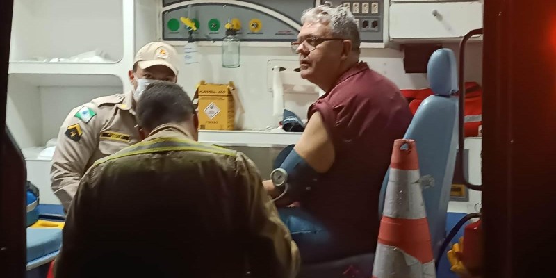 Siate socorre vitima agredida durante assalto na Vila Yolanda
