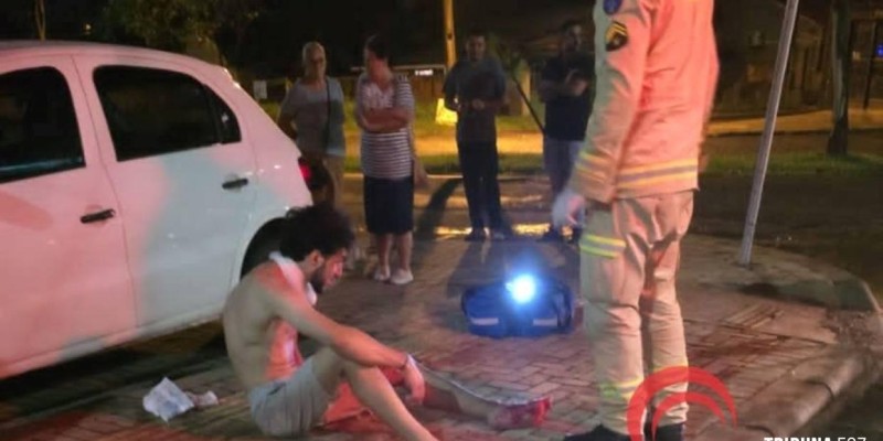Homem é esfaqueado no peito após discussão por aluguel 