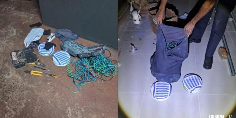 Homem é preso por furto de fios e danos na Av. Costa e Silva