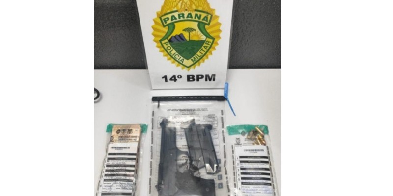 Adolescente é apreendido com arma de fogo em Foz do Iguaçu