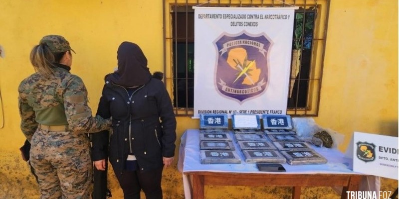 Mulher é presa com 16,6 Kg de cocaína em Ciudad Del Este