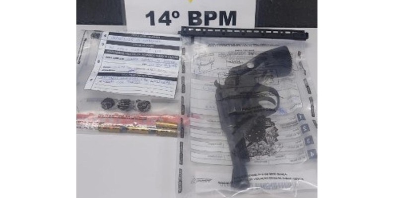 Polícia Militar apreende arma de fogo no Bairro Morumbi