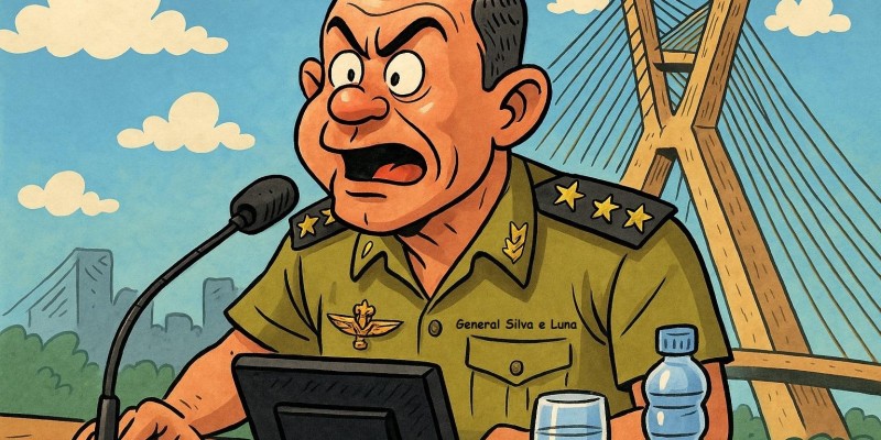 Respeitem o General Joaquim Silva e Luna, não culpem a mim
