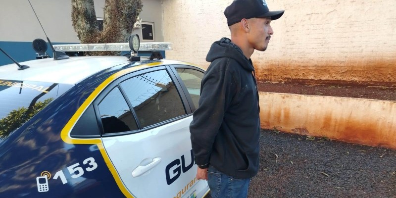 Guarda Municipal cumpre mandado de prisão no Parque Monjolo