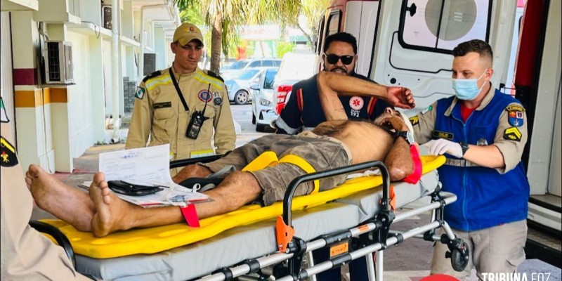 Homem é agredido com paulada na cabeça no Bairro Cidade Nova