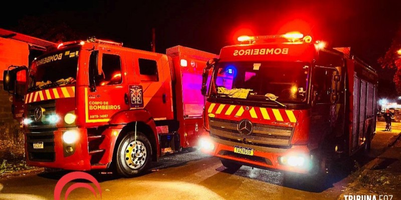 Incêndio a residência assusta moradores no Jardim Nacional