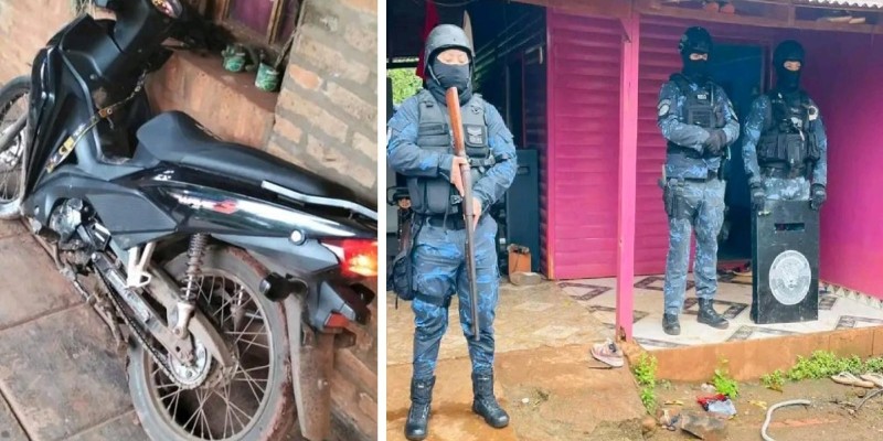 Adolescente é apreendido após roubo de motos em Puerto Iguazu