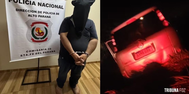 Condutor embriagado mata motociclista no Paraguai 