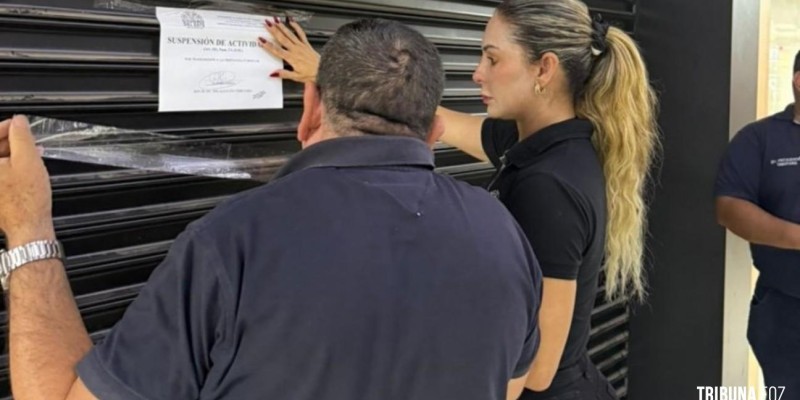 Lojas são fechadas e lacradas em Ciudad Del Este