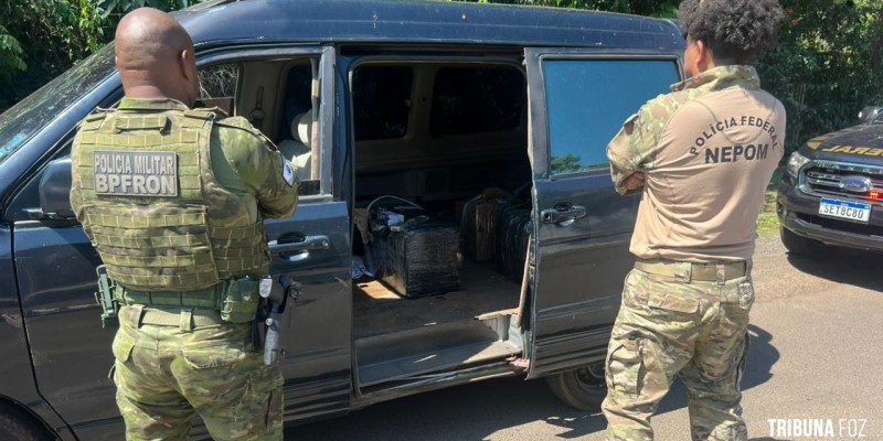 PF, PC e PM prendem motorista com carga de anabolizantes
