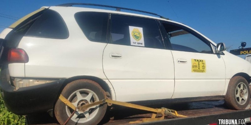 PM recupera veículo com registro de roubo em Foz do Iguaçu