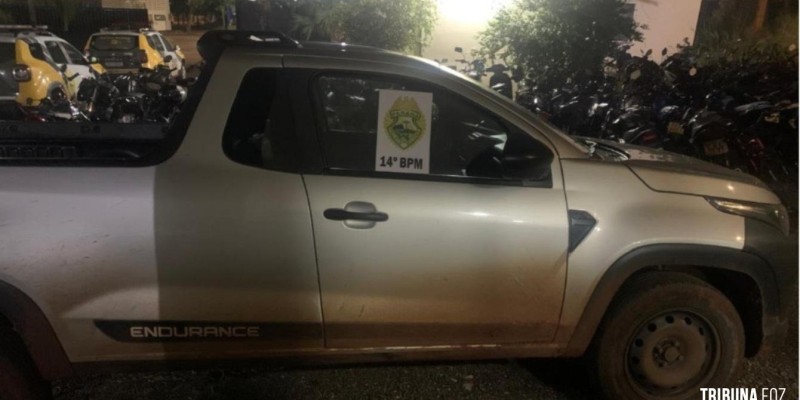 Policia Militar recupera veículo furtado em Medianeira