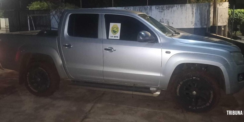 Polícia Militar recupera veículo roubado em Medianeira