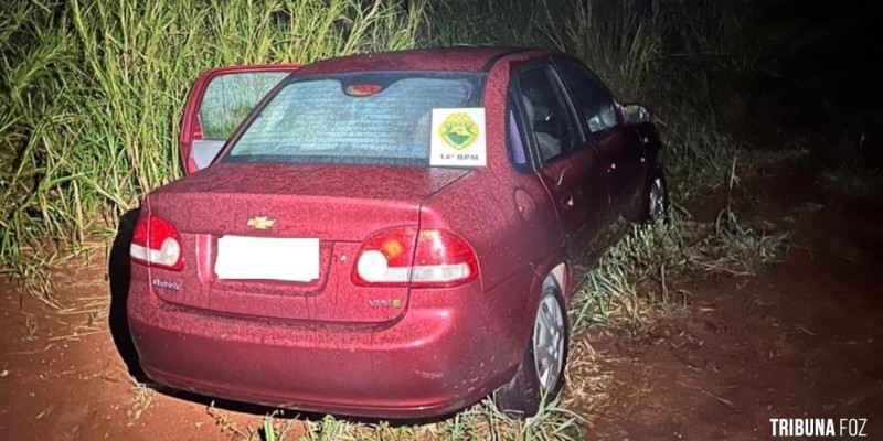 Polícia Militar recupera veículo roubado em Medianeira