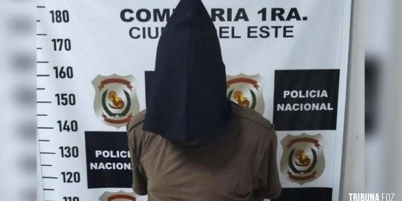 Homem preso após roubar celular no centro de Ciudad Del Este