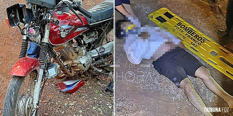 Jovem morre após acidente de trânsito em Presidente Franco