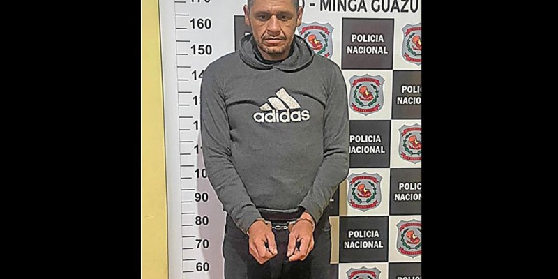 Preso após agredir bebe de apenas oito meses em Minga Guazu