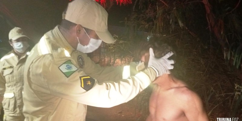 Siate socorre vítima de agressão na Invasão do Bubas