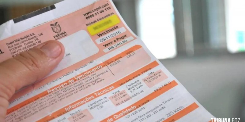 Consumidor pagará menos na conta de luz em janeiro