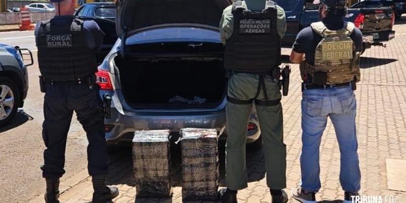 FICCO/PR aprende 60 Kg de maconha em veiculo na BR-277