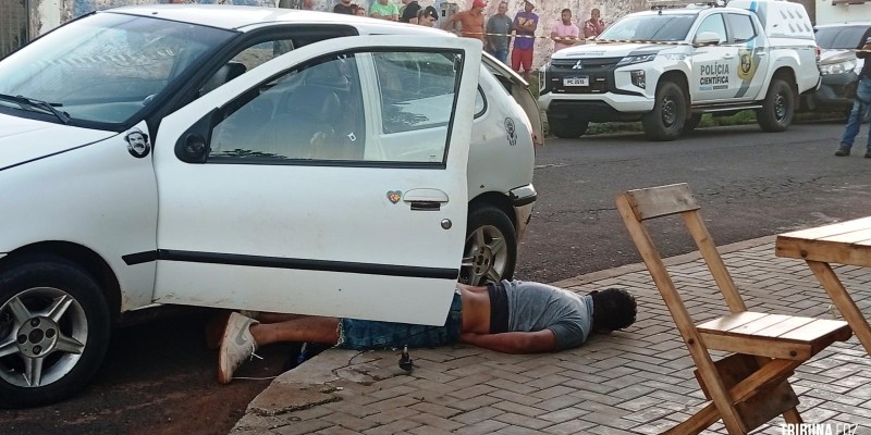 Homem é morto com tiros de pistola 9mm na Vila Borges