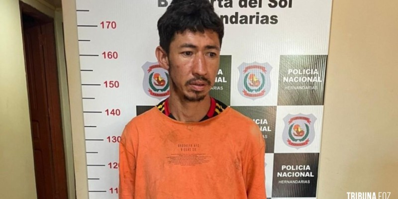 Homem preso após cometer furto em Hernandarias