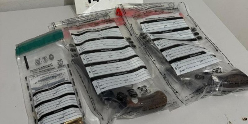 PM apreende arma de fogo em condomínio de Foz do Iguaçu