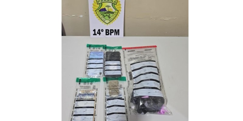 PM prende envolvidos por tráfico de drogas em Foz do Iguaçu