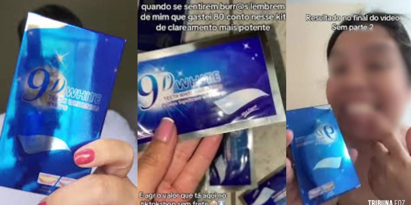 Viral no Tiktok, fita clareadora dental é proibida pela Anvisa
