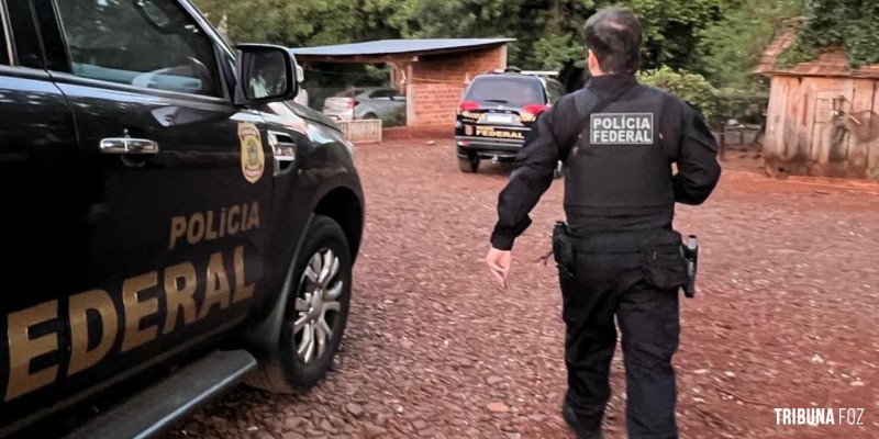 PF e PM cumprem mandado de prisão em Foz do Iguaçu