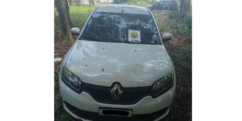PM recupera veículo furtado no Jardim Jupira em Foz do Iguaçu