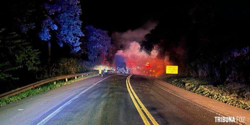 PRF atende sinistro com morte na BR-277 em Matelândia