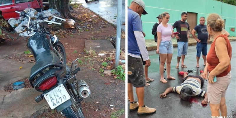 Motociclista morre após colisão no Bairro Morumbi II