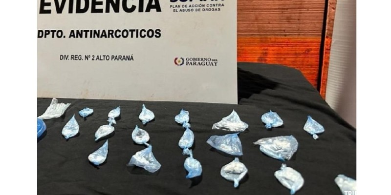 Mulher que vendia drogas é presa no Km 11 em Ciudad Del Este