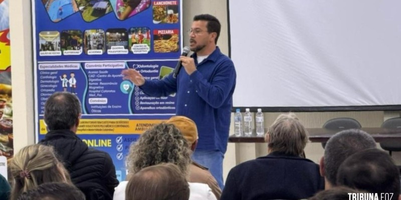 Mais um pré-candidato paraquedista caindo em Foz do Iguaçu