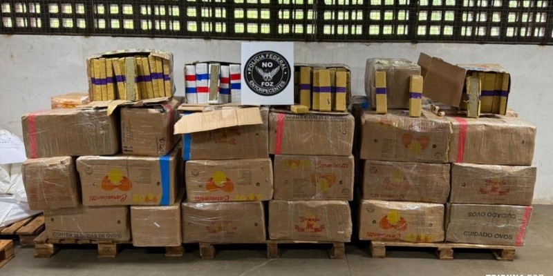 Policia Federal apreende 2.354,30 Kg de maconha em Céu Azul