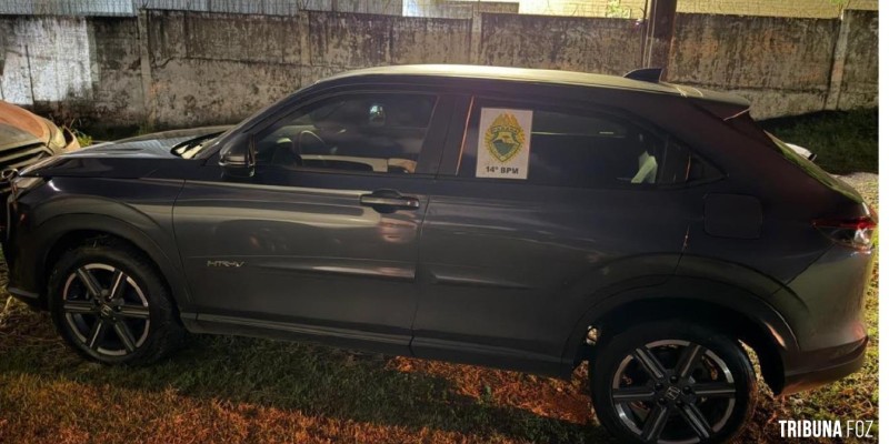 PM prende mulher com veículo roubado na Ponte da Amizade