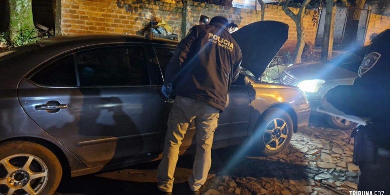 Policia Nacional recupera veículo furtado em Ciudad Del Este