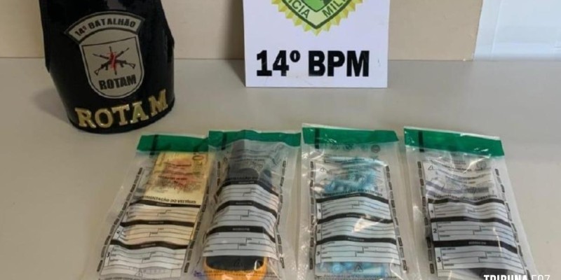 PM apreende adolescente por tráfico de drogas em Medianeira