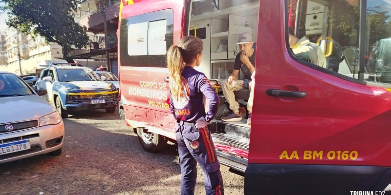 Siate atende vítima de agressão na Vila Portes