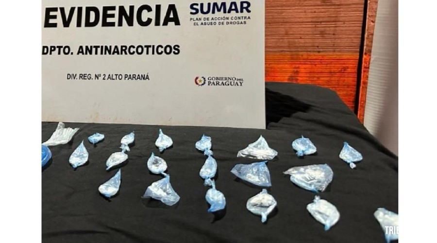 Mulher que vendia drogas é presa no Km 11 em Ciudad Del Este